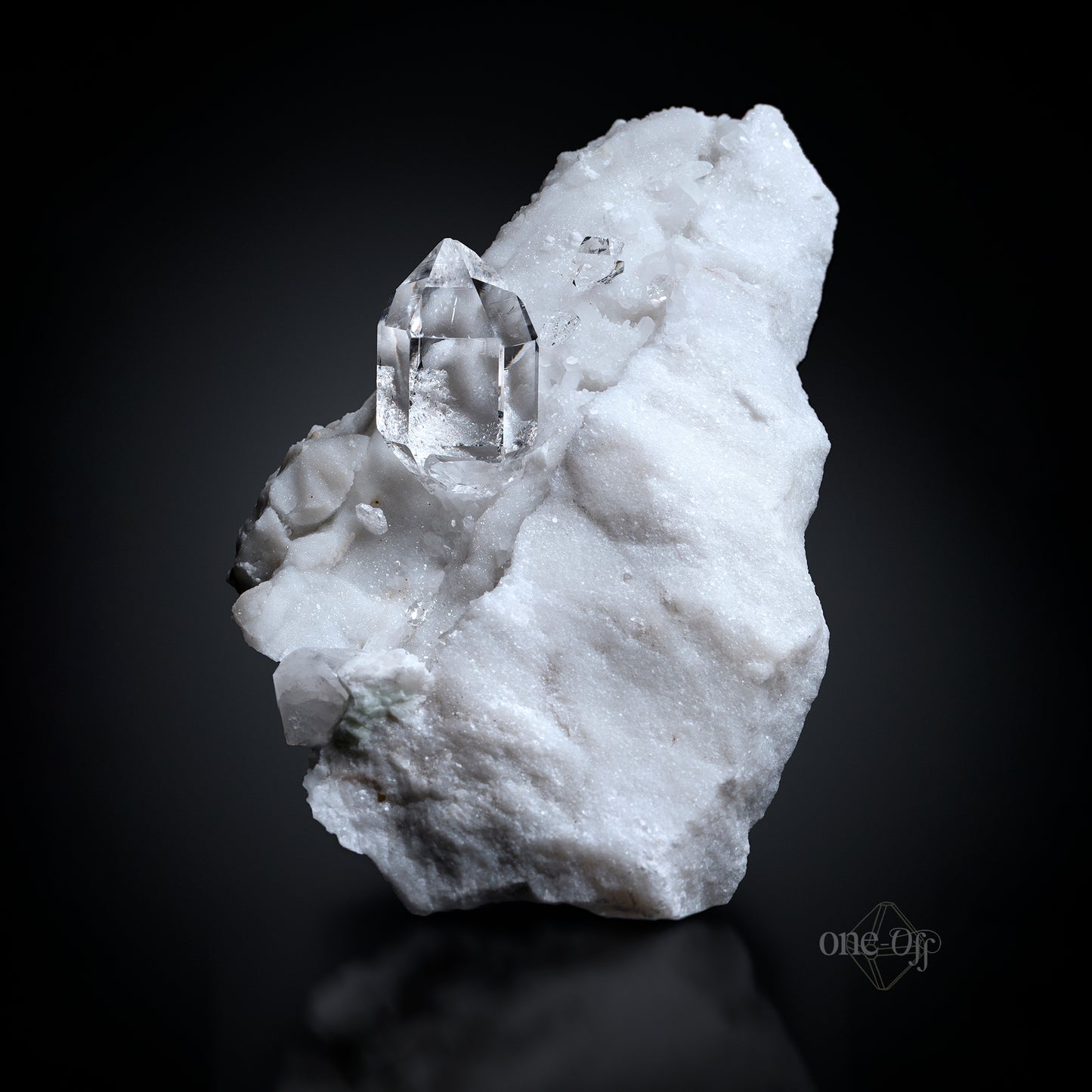 Quartz on Marble