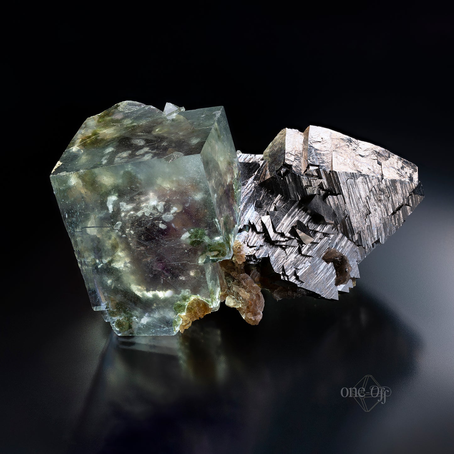 Fluorite & Arsenopyrite